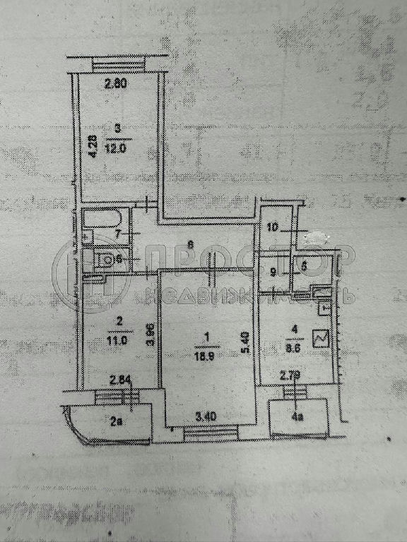 квартира г Зеленоград Зеленоград МЦД-3, адм. округ 20-й мкр, К 2008 фото 47