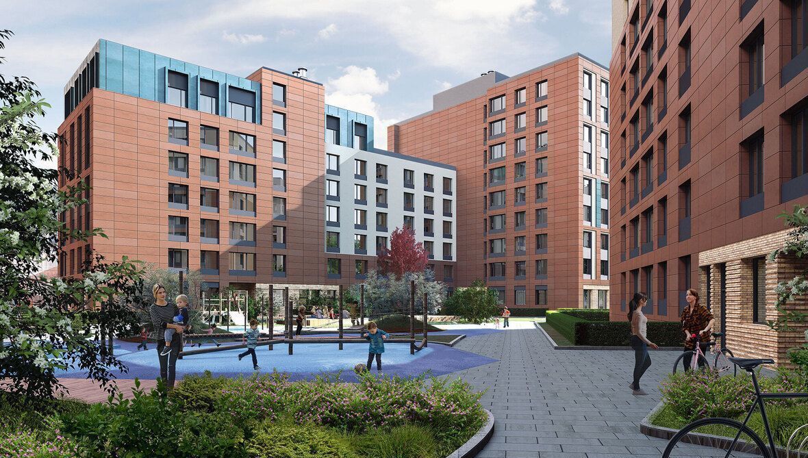 квартира г Омск р-н Кировский ул Волгоградская корп. 1-5 фото 20