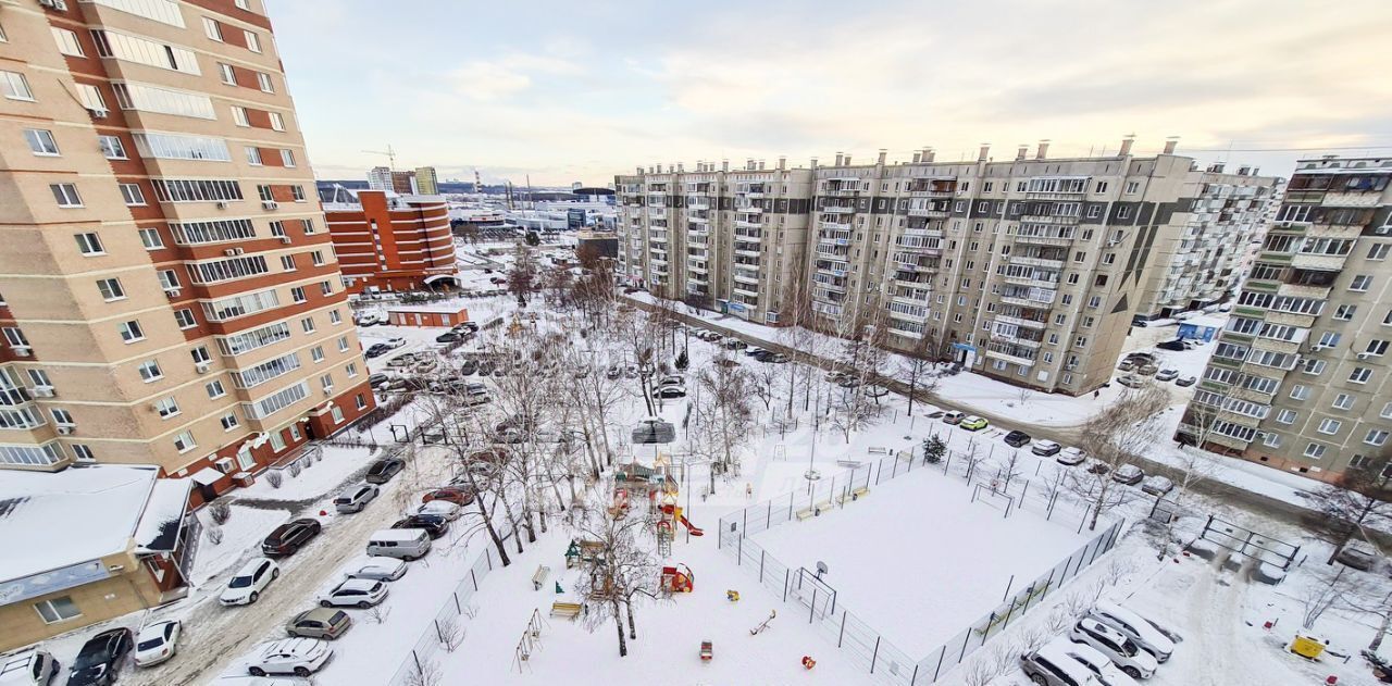 квартира г Челябинск р-н Калининский ул Чичерина 40в ЖК «Подсолнухи» фото 19