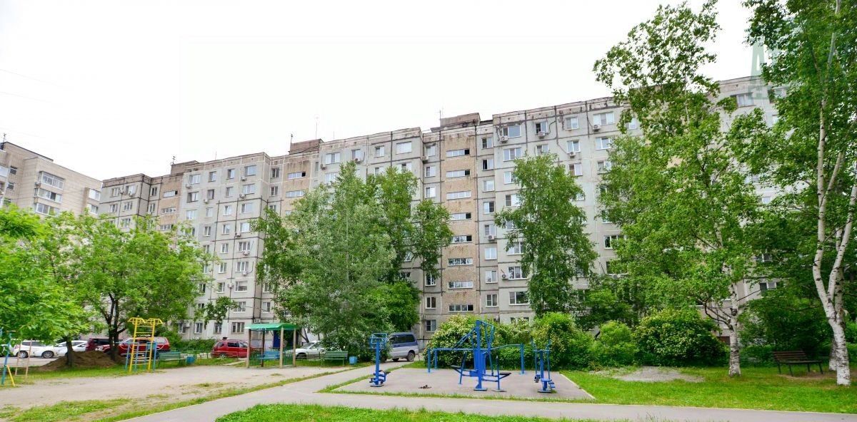квартира г Хабаровск р-н Индустриальный Южный микрорайон ул Малиновского 29 фото 18