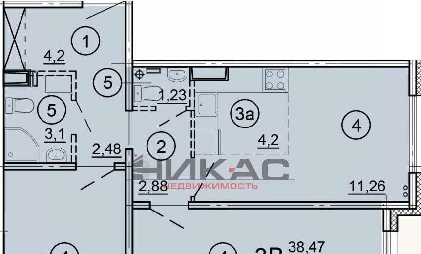 квартира г Ярославль р-н Фрунзенский ул Дядьковская 16а фото 2