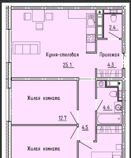 квартира г Пенза ул Яшиной 4 фото 1
