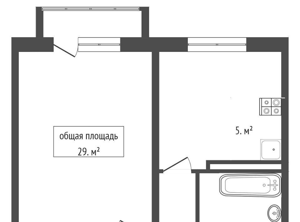 квартира г Ревда ул Спартака 11 фото 2
