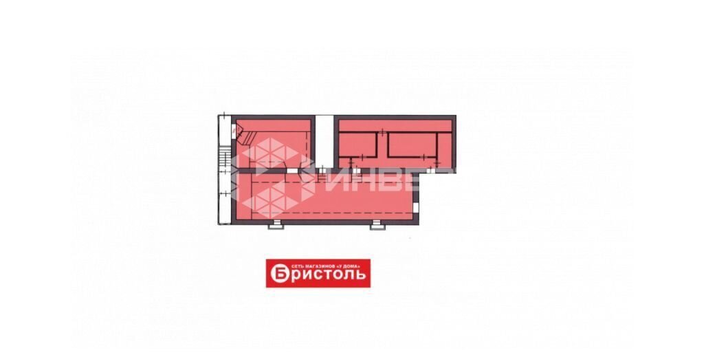 торговое помещение г Мурманск р-н Октябрьский пр-кт Кирова 54 фото 1