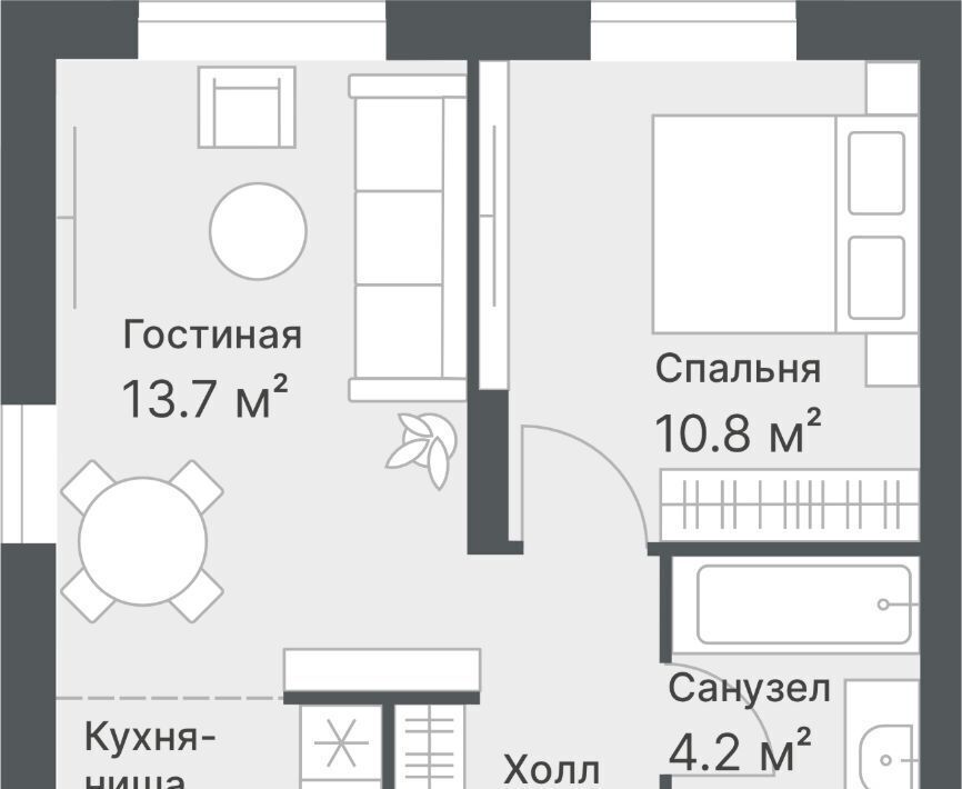 квартира г Тюмень р-н Калининский ул Кремлевская 95 фото 1