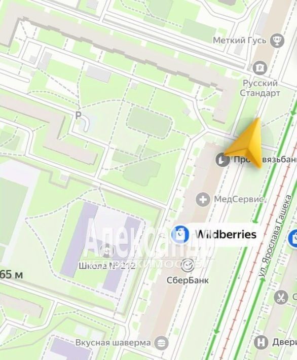 торговое помещение г Санкт-Петербург метро Купчино ул Ярослава Гашека 9к/1 фото 12
