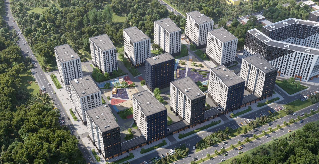 квартира г Санкт-Петербург р-н Приморский ул Глухарская 7 ЖК Тайм Сквер округ Юнтолово фото 3