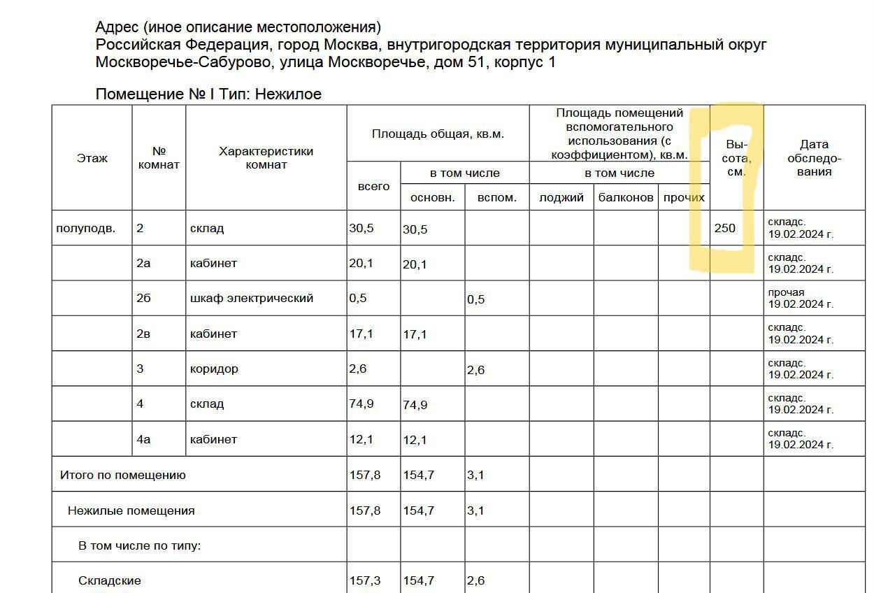 свободного назначения г Москва метро Кантемировская ул Москворечье 51к/1 муниципальный округ Москворечье-Сабурово фото 3