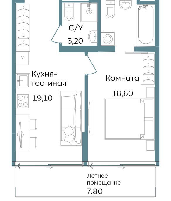 квартира г Саки TEMPO курортный кластер Темпо фото 1