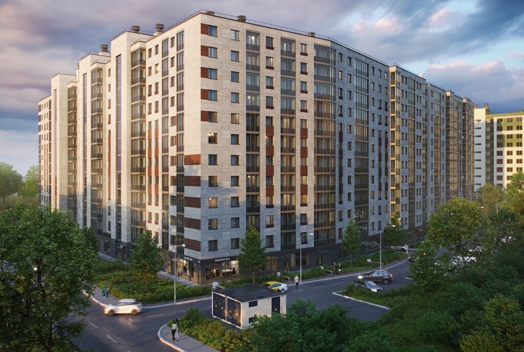 квартира г Санкт-Петербург п Шушары пр-кт Старорусский 13к/1 ЖК All inclusive метро Купчино фото 9
