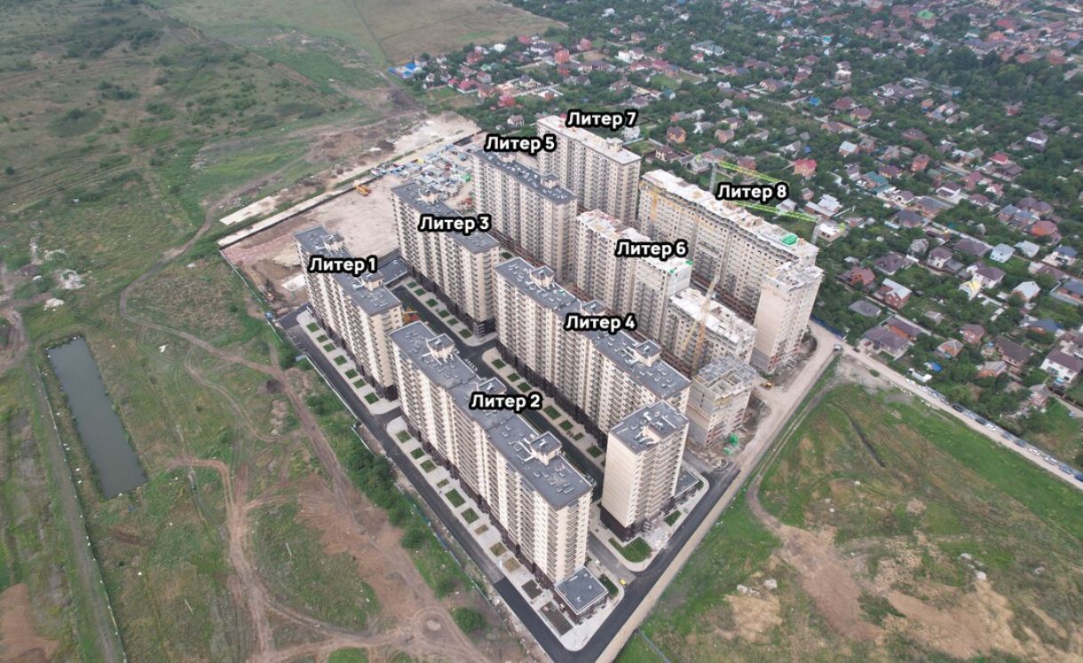 квартира г Краснодар р-н Прикубанский ул им. Героя Ростовского 8 ЖК «Ракурс» фото 6