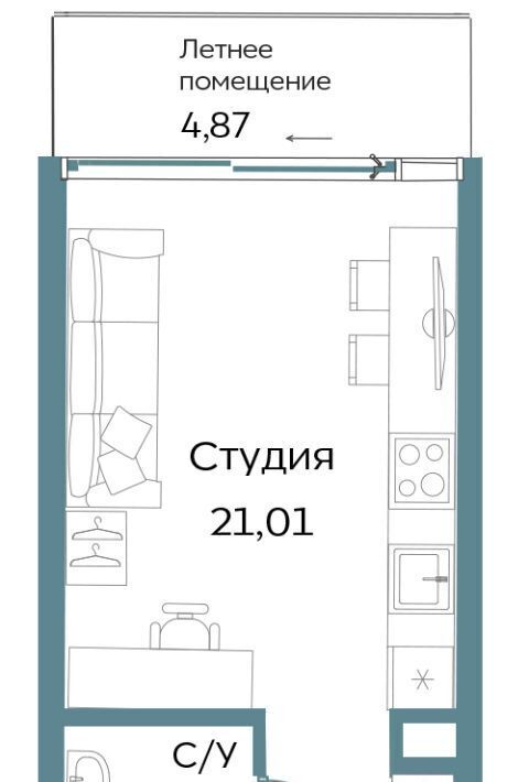 квартира г Саки ул Морская фото 1
