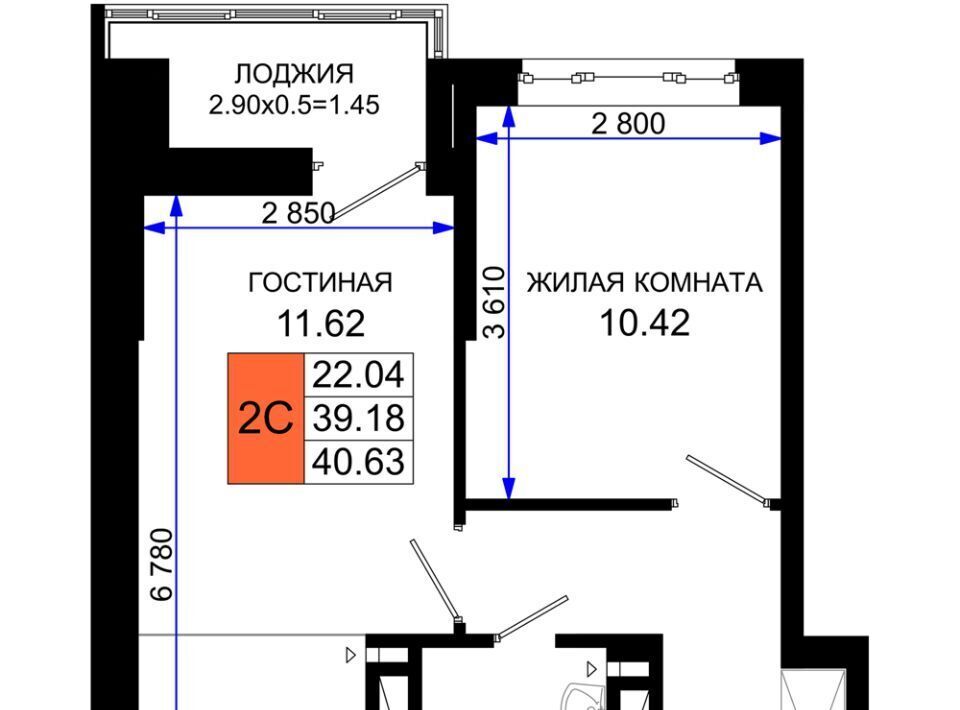 квартира г Ростов-на-Дону р-н Октябрьский пер Нефтекачка ЖК «Октябрь Парк» фото 1