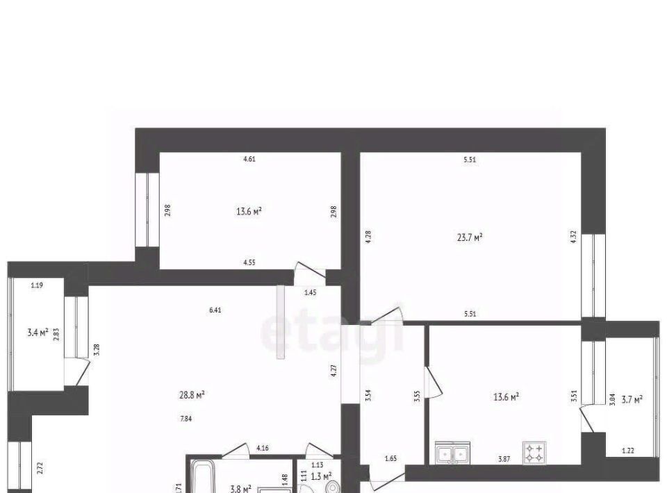 квартира г Стерлитамак ул Карла Маркса 160 фото 2