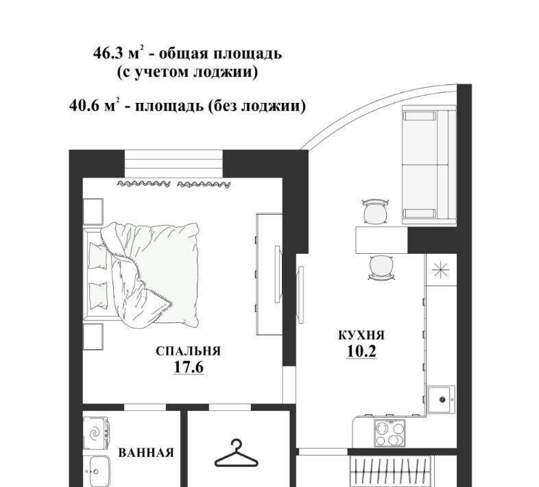 квартира г Наро-Фоминск р-н Центральный ул Чехова 1к/3 Пушкино фото 20