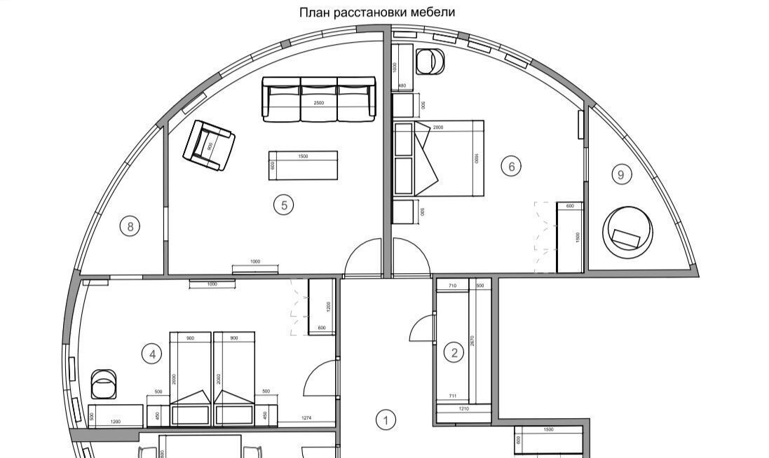 квартира г Краснодар р-н Карасунский ул им. Валерия Гассия 4/7к 2 фото 10