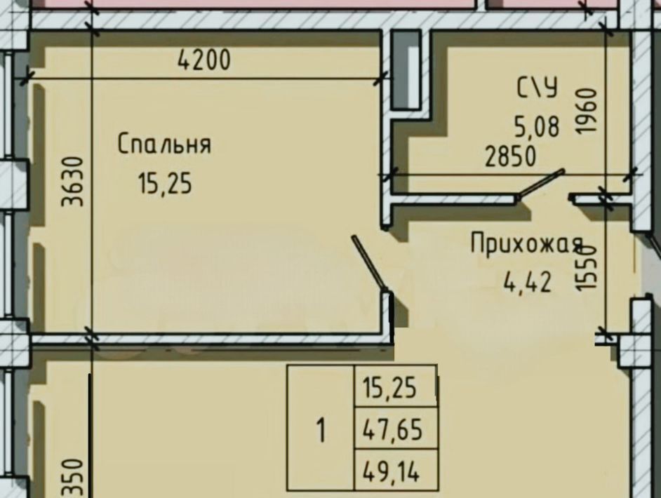 квартира г Нальчик ул. Героя России Т. М. Тамазова, 2А фото 14