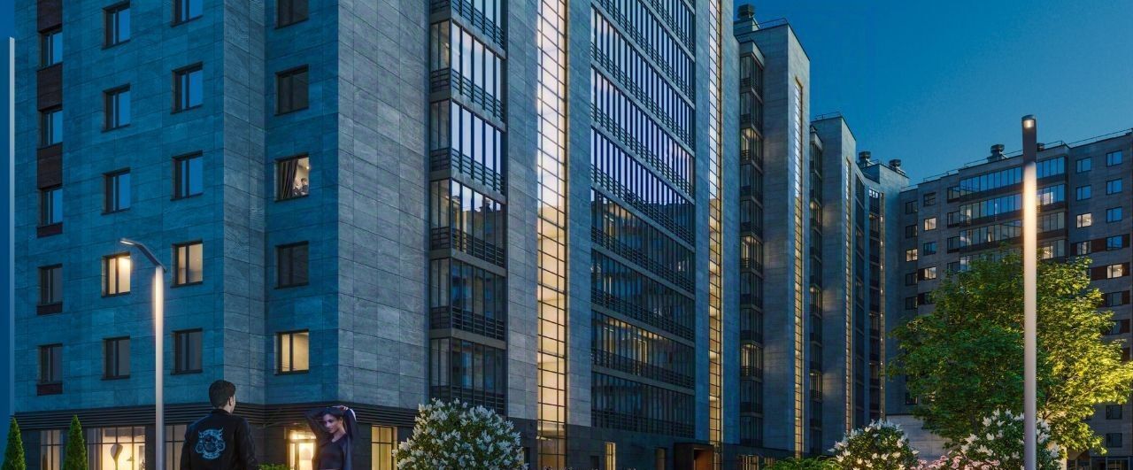 квартира г Санкт-Петербург п Шушары метро Купчино ЖК «Аквилон All In 3.0» фото 12