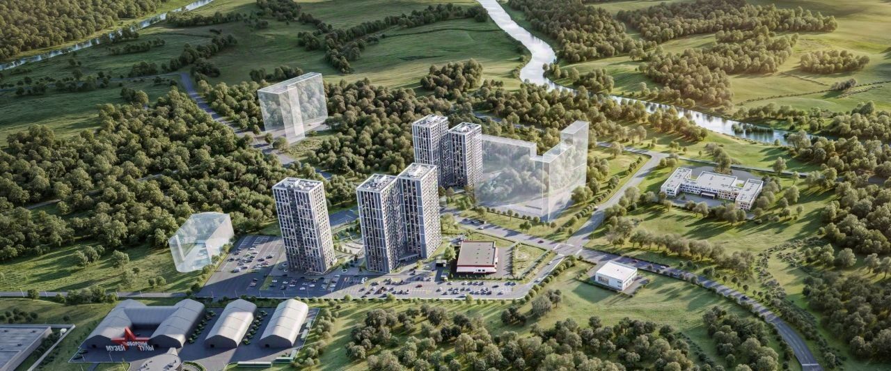 квартира г Тула р-н Центральный ЖК «Патриот Парк» фото 18