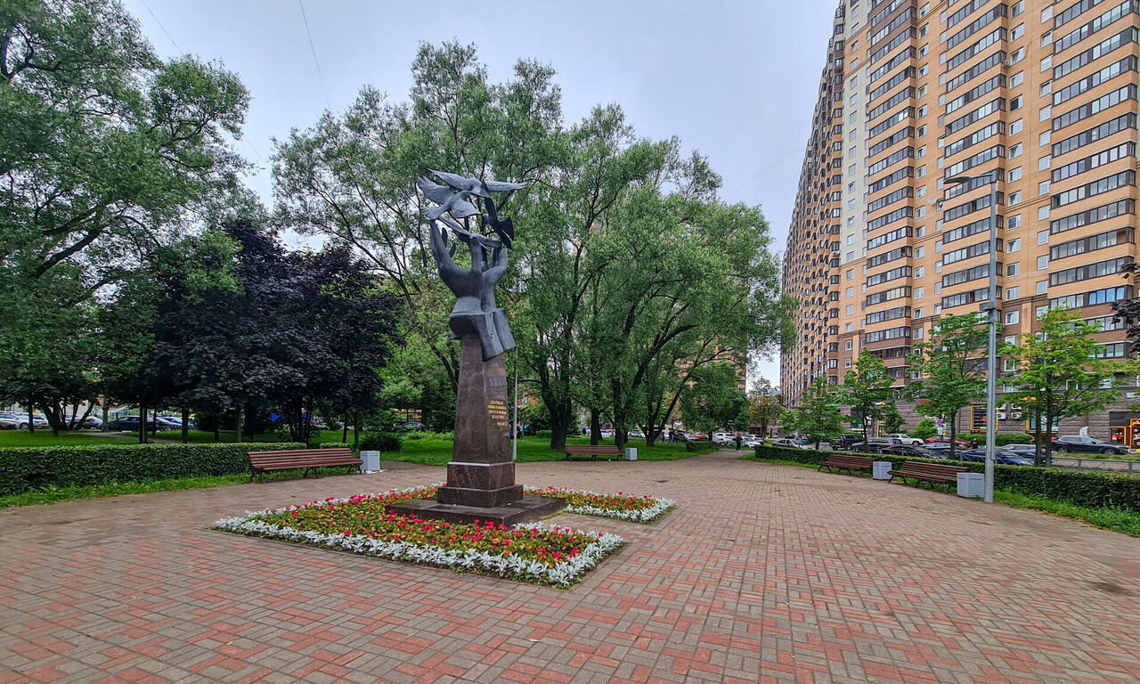 квартира г Санкт-Петербург метро Гражданский Проспект р-н Прометей ул Учительская 18/1 фото 20