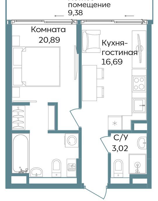 квартира г Саки TEMPO курортный кластер Темпо фото 1