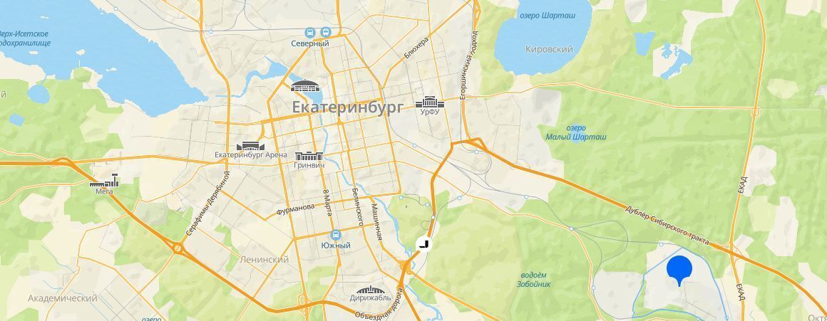 офис г Екатеринбург Ботаническая проезд Кунгурский фото 2