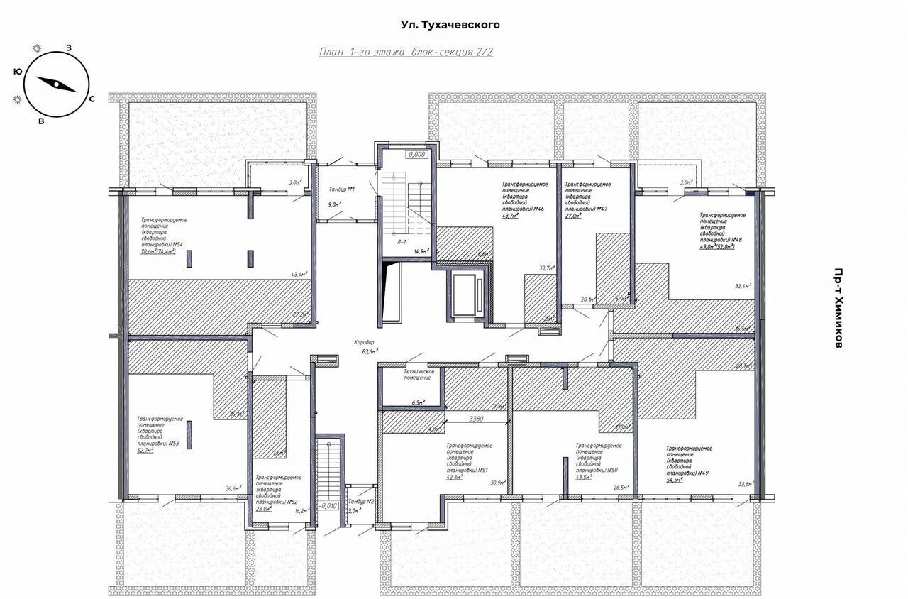 квартира г Кемерово р-н Ленинский ул Терешковой 2 фото 2