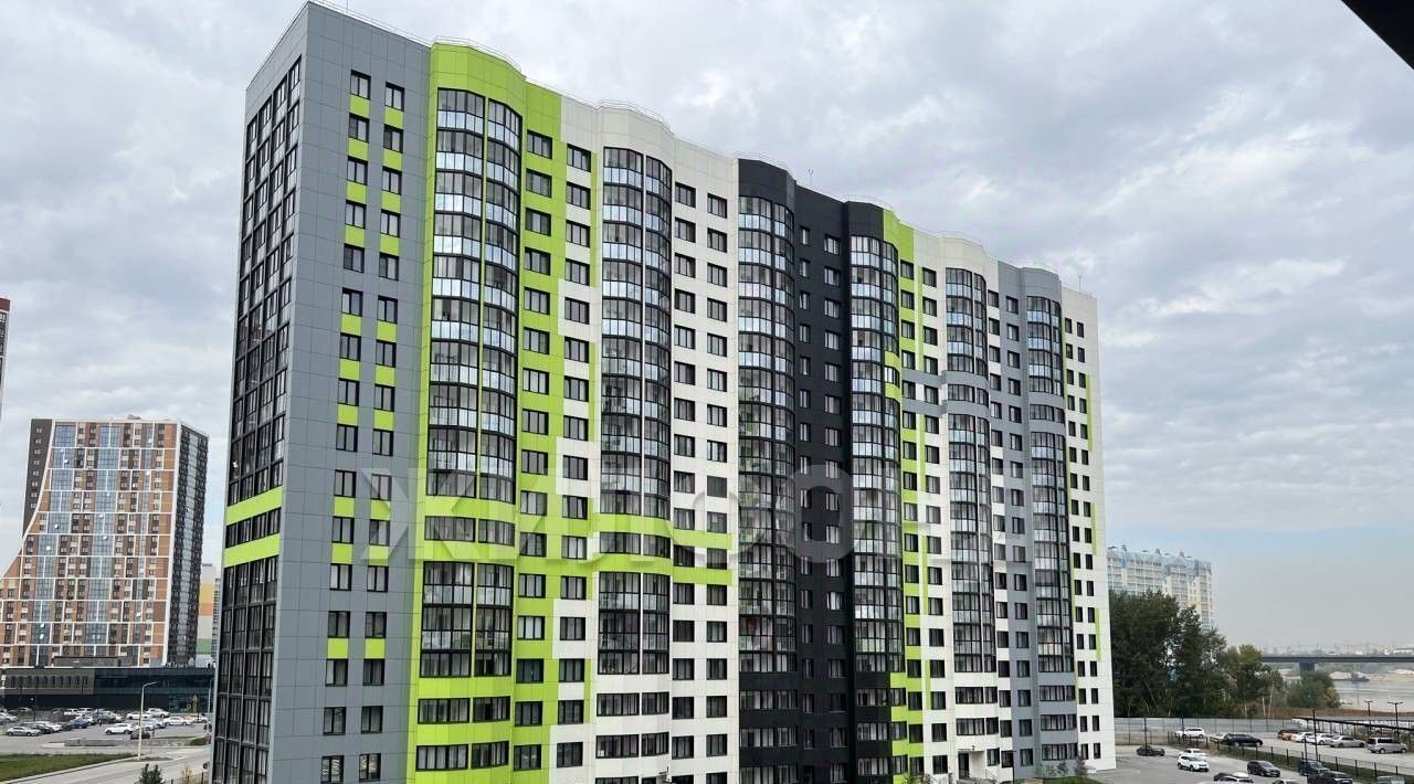 квартира г Новосибирск р-н Ленинский Октябрьская ул Ясный Берег 33 фото 15