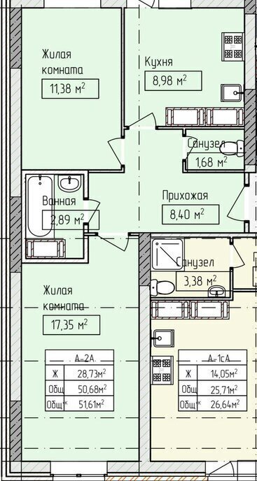 квартира г Ярославль ул Строителей 16к/3 фото 20