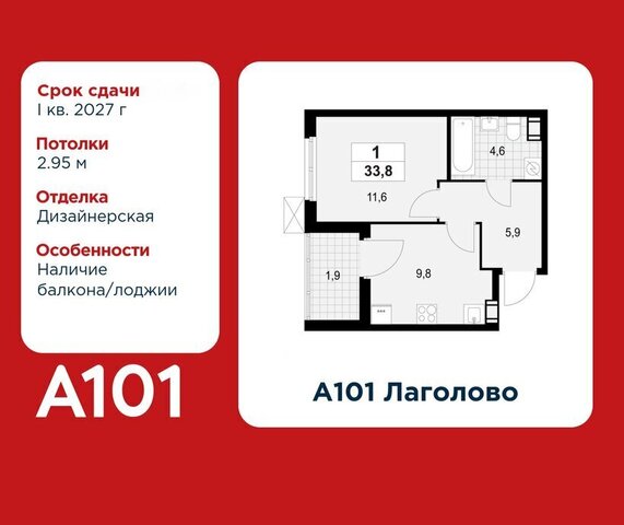 ЖК «А101 Лаголово» метро Проспект Ветеранов деревня Лаголово фото