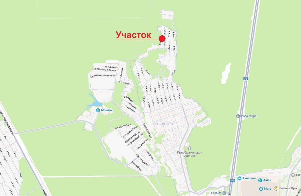 земля г Самара р-н Красноглинский ул 1-я А Московское шоссе, СНТ Горелый Хутор фото 3
