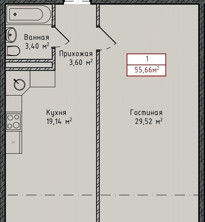 квартира г Махачкала р-н Кировский ул Даганова 130 фото 2