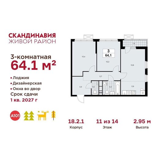 метро Коммунарка ул Поляны 18/2 Потапово, з/у 50Д, Московская область фото