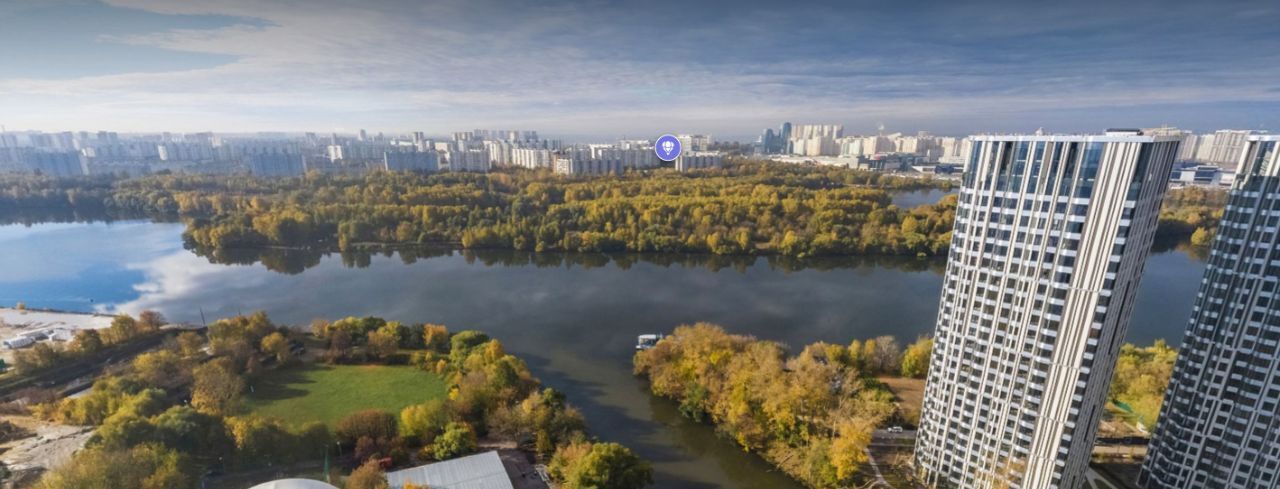 квартира г Москва метро Тушинская ул Лётная 99с/3 резиденция «Loft River» муниципальный округ Покровское-Стрешнево фото 3