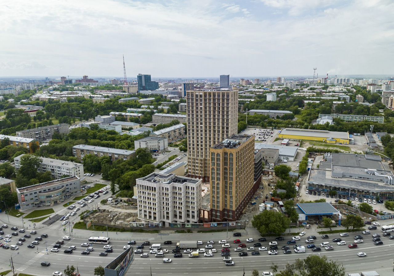 квартира г Новосибирск р-н Кировский ул Немировича-Данченко ЖК «Кварталы Немировича» Площадь Маркса, секц. А 3 фото 14