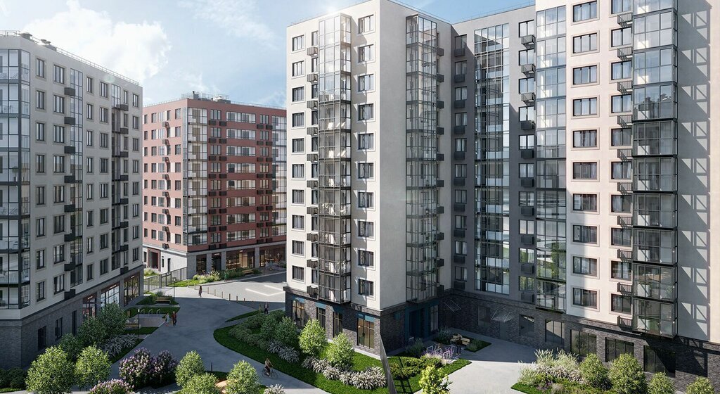 квартира г Красное Село ЖК «А101 Лаголово» метро Проспект Ветеранов деревня Лаголово фото 5