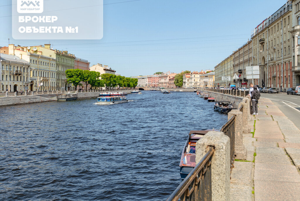 квартира г Санкт-Петербург метро Достоевская наб Реки Фонтанки 58 фото 1