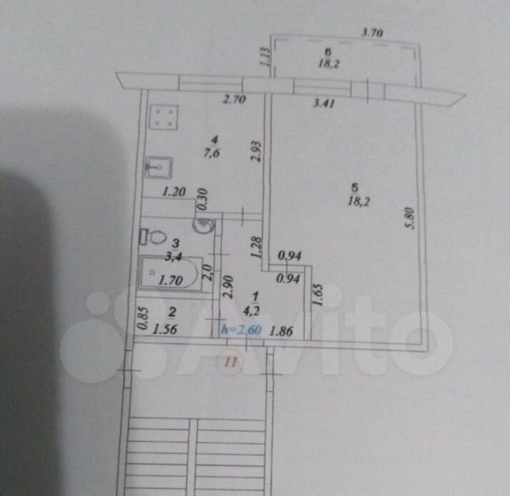 квартира р-н Славянский г Славянск-на-Кубани ул Крупской 235/1 Славянское городское поселение фото 14