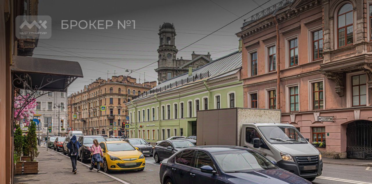 квартира г Санкт-Петербург метро Владимирская ул Разъезжая 3 фото 12