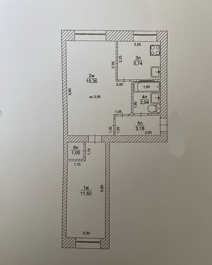 квартира г Ульяновск р-н Засвияжский пр. Полбина, 16 фото 8