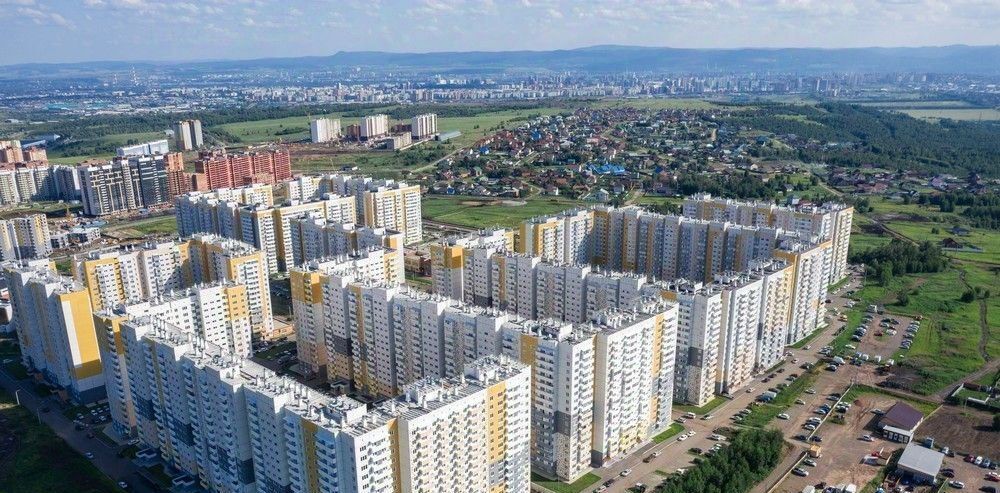 квартира г Красноярск р-н Советский микрорайон «Нанжуль-Солнечный» фото 1