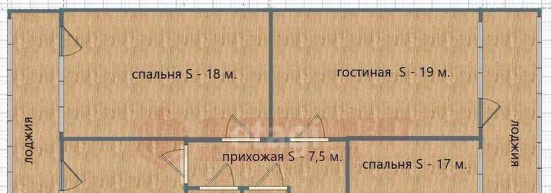 квартира г Астрахань Сун Ят-Сена, 63 фото 2