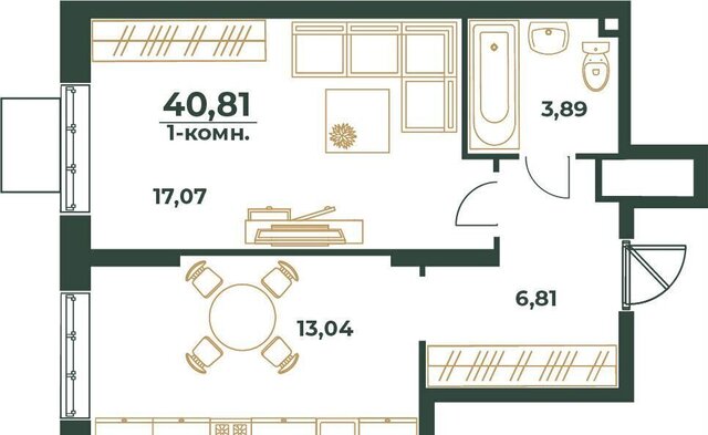 квартира р-н Индустриальный ул Рокоссовского 2 фото