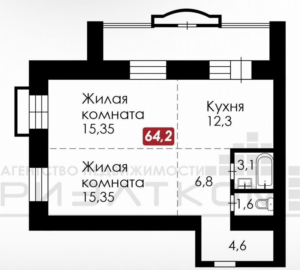 квартира г Благовещенск ул Северная 170 фото 2