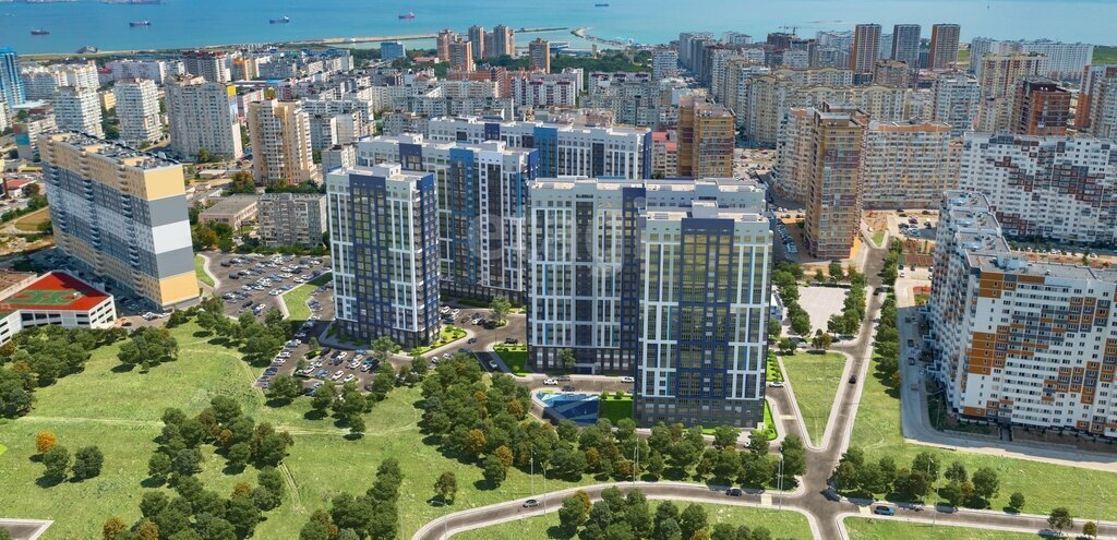 квартира г Новороссийск улица Матвейкина, 1 Ак 1 фото 12