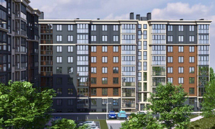 квартира г Калининград р-н Московский ул. Толстикова, д. 36, корп. 2 фото 1