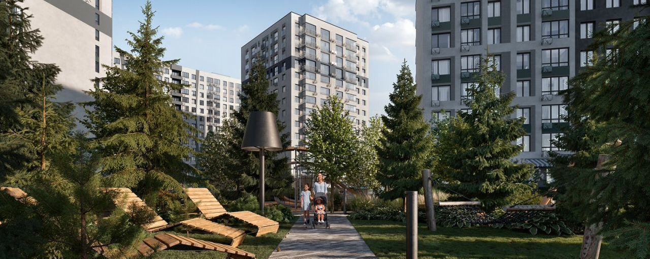 квартира г Тюмень ул. Сергея Джанбровского, д. 27, корп. 2 фото 13