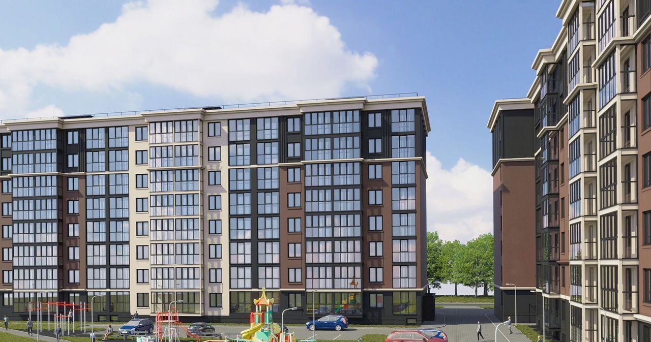 квартира г Калининград р-н Московский ЖК Гринвуд ул. Толстикова, д. 36, корп. 2 фото 9