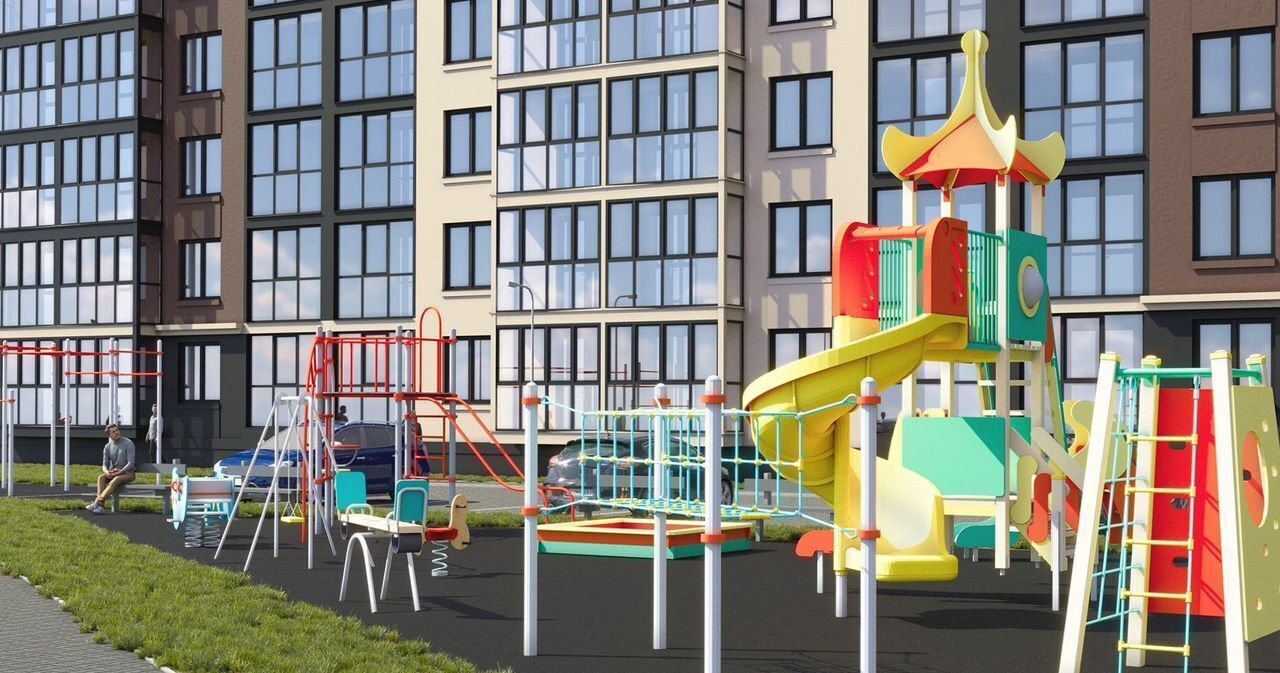 квартира г Калининград р-н Московский ЖК Гринвуд ул. Толстикова, д. 36, корп. 2 фото 7