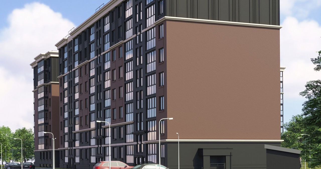 квартира г Калининград р-н Московский ЖК Гринвуд ул. Толстикова, д. 36, корп. 2 фото 10